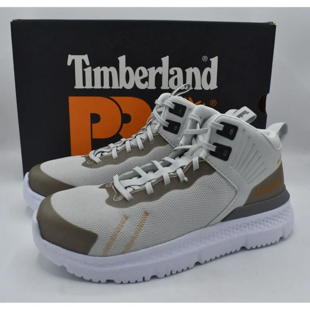 Timberland Pro Women 8.5 Setra Mid‎ Composite Safety Toe EH Shoes Boots Sneakers
